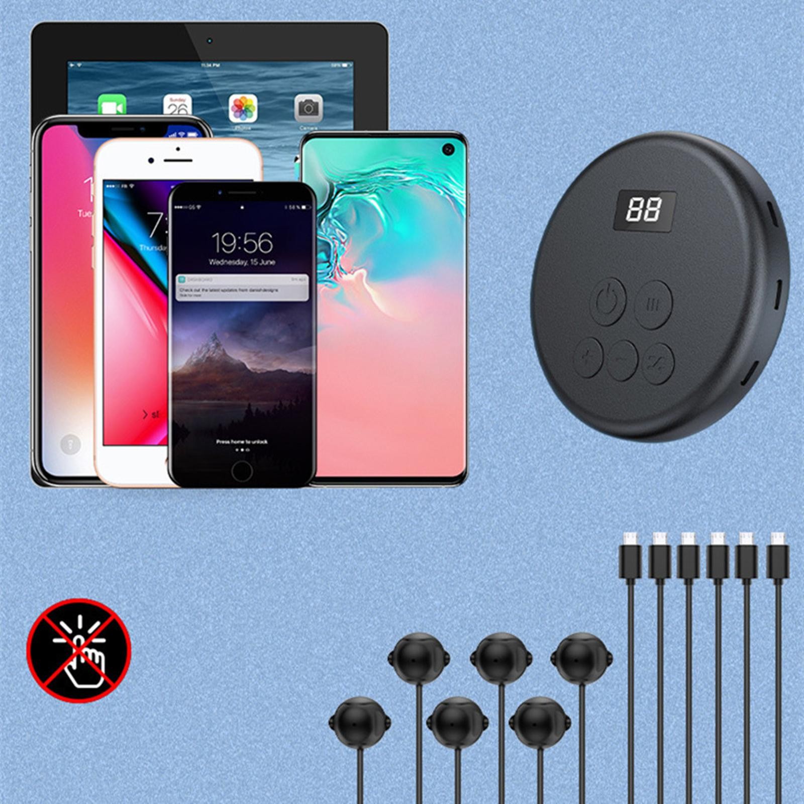Phone Screen Auto Clicker Simulated Finger Mute Connect Auto Point Device ll