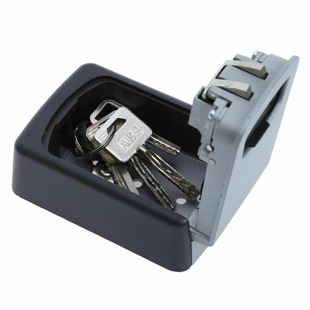 Key Safe Box 4 Digit Wall Mounted Outdoor High Security Code Lock Storage Home
