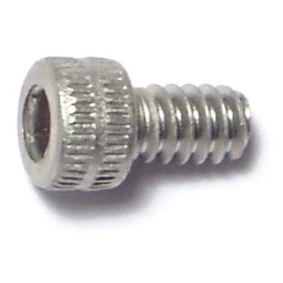 #6-32 x 1/4" 18-8 Stainless Steel Coarse Thread Socket Cap Screws (10 pcs.)
