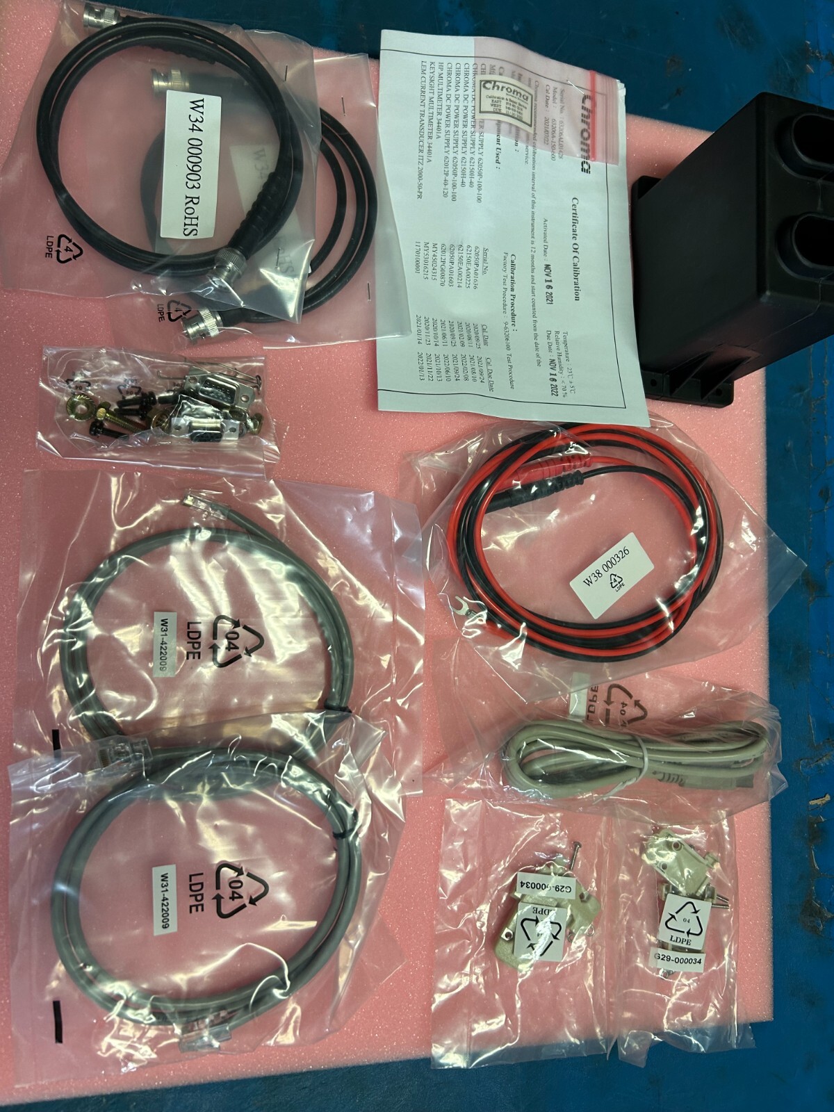 New - Chroma Power Supply Accessory Kits