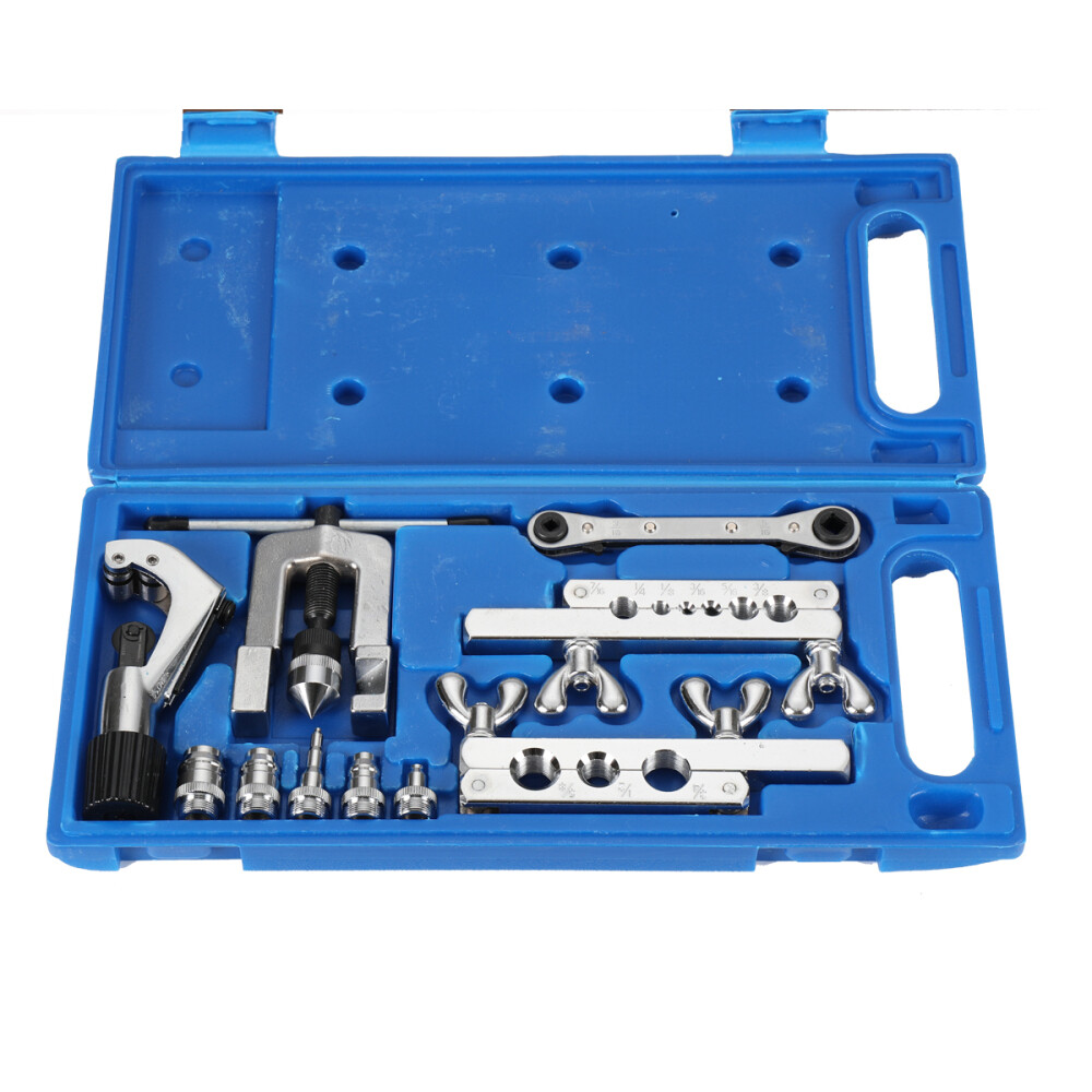 Swaging Tool Kit Tube Expander Flaring Tool Copper Pipe Expander Tool+TubeCutter