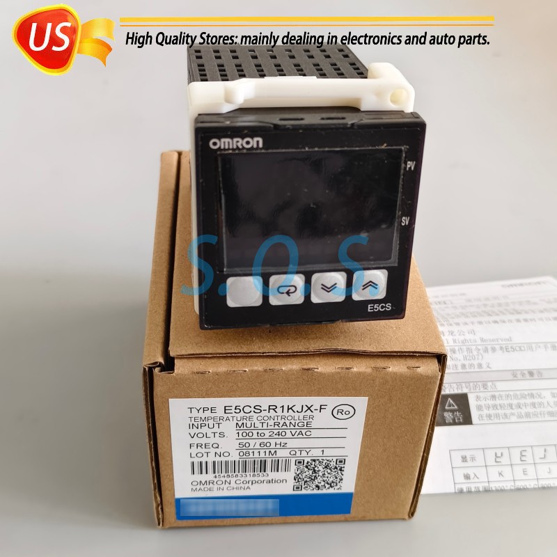 New In Box For OMRON E5CS-R1KJX-F E5CSR1KJXF Temperature Controller 100-240VAC