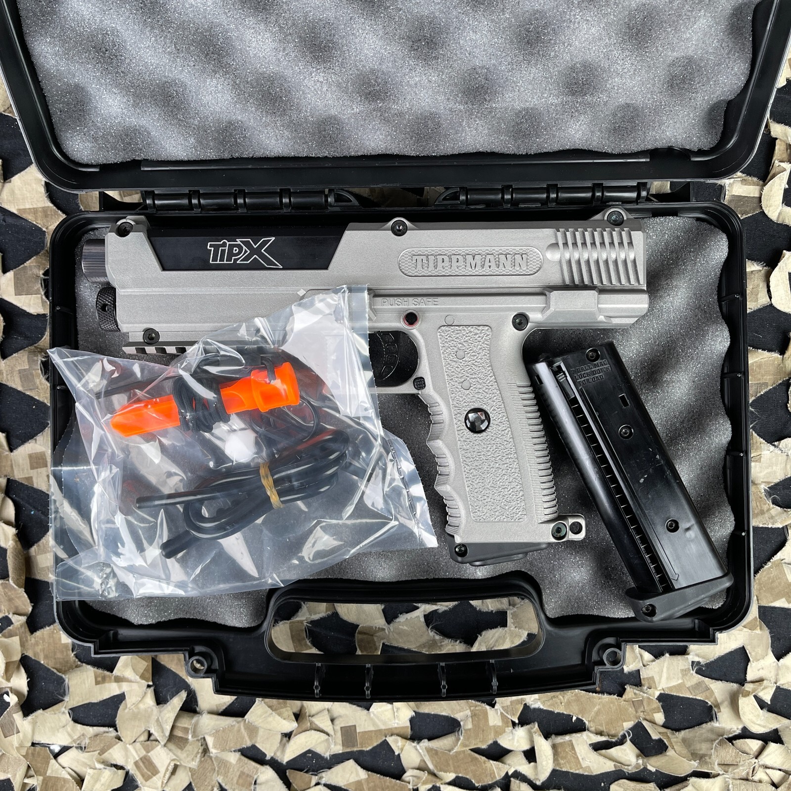 NEW Tippmann TiPX Trufeed Paintball Pistol - Grey
