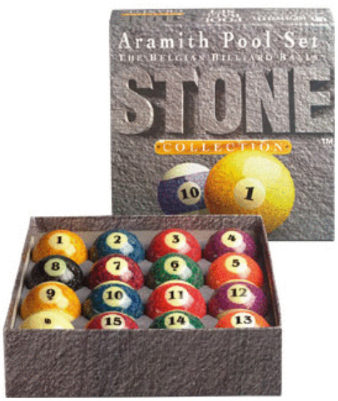 Aramith Stone Collection Pool Set