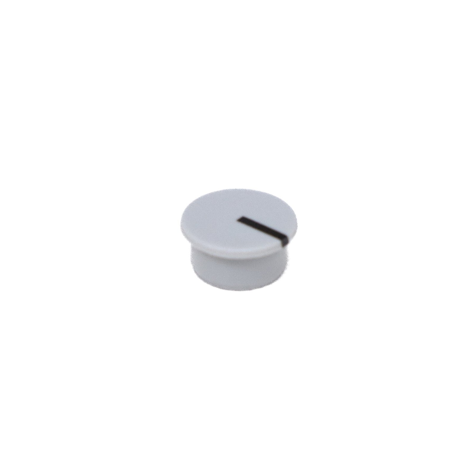 9mm Black Knob with Gray Cap for Buchla 297, 207e, 227e, 281e, 296e Modules