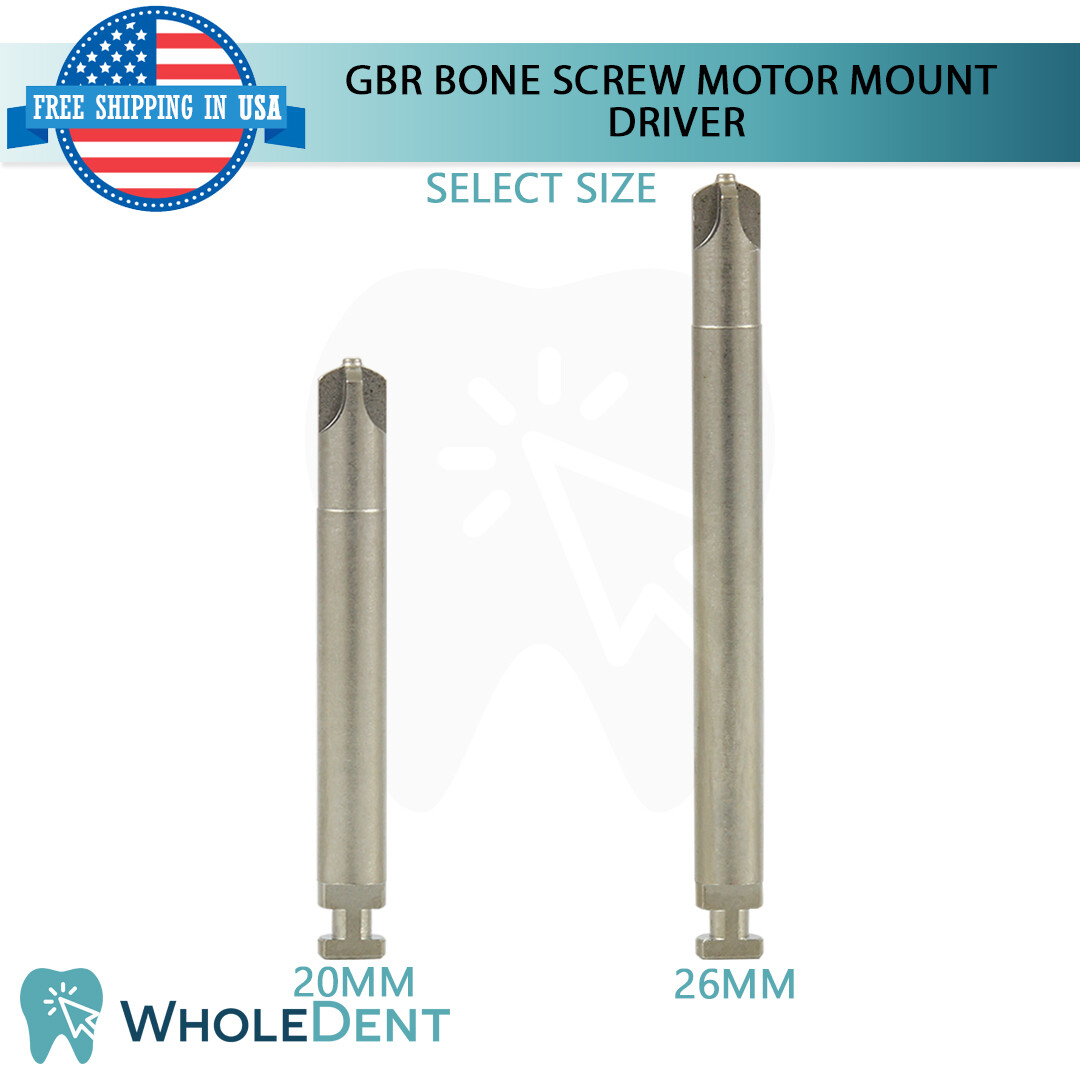GBR System B0ne Regeneration Screw Tack Motor Mount Driver Pin Dental Instrument