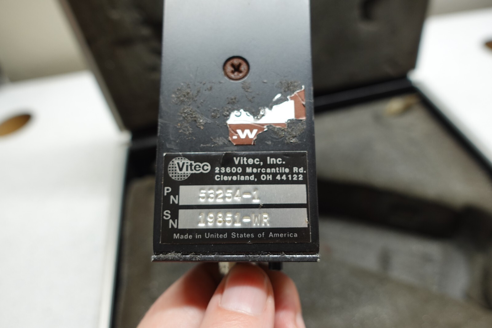 BECI Vitec Bearing Condition Indicator Model 53254-1 (UNTESTED)