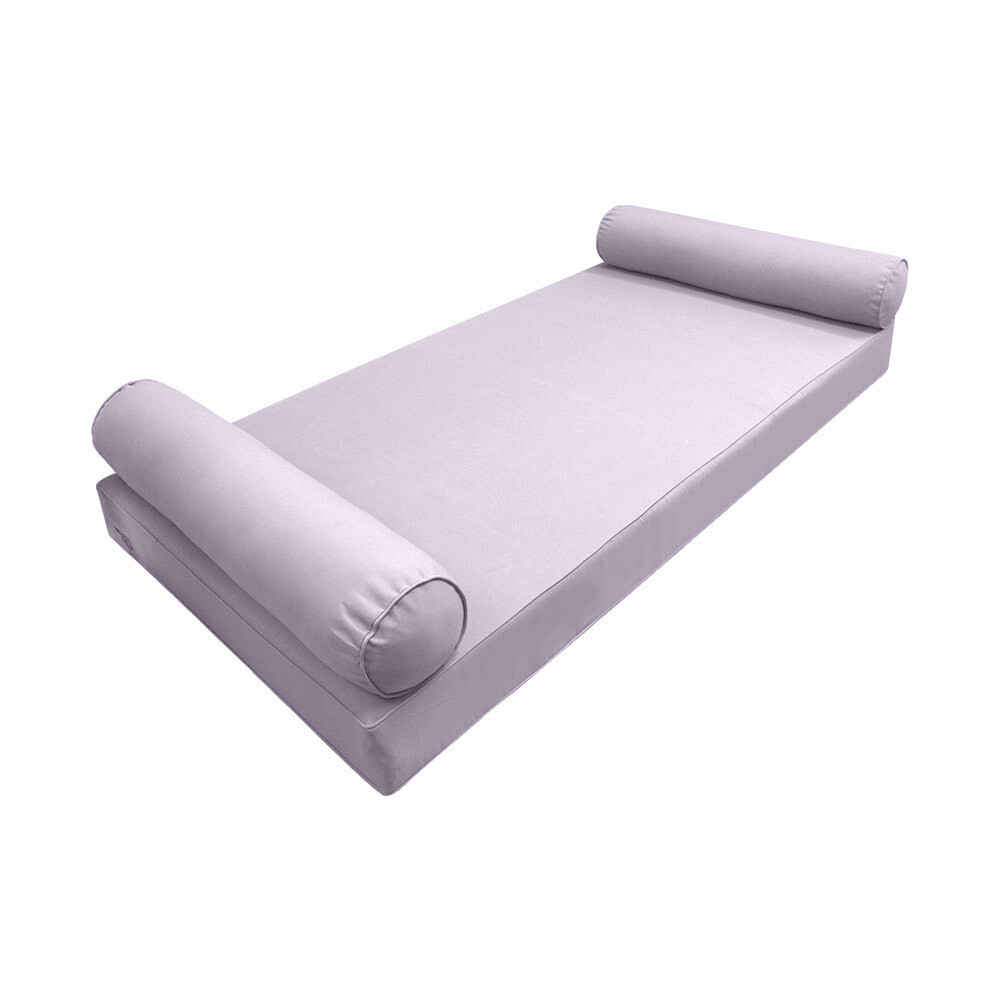 Style5 Full Daybed Mattress Bolster Same Piped Insert Cover Complete Set - AD107