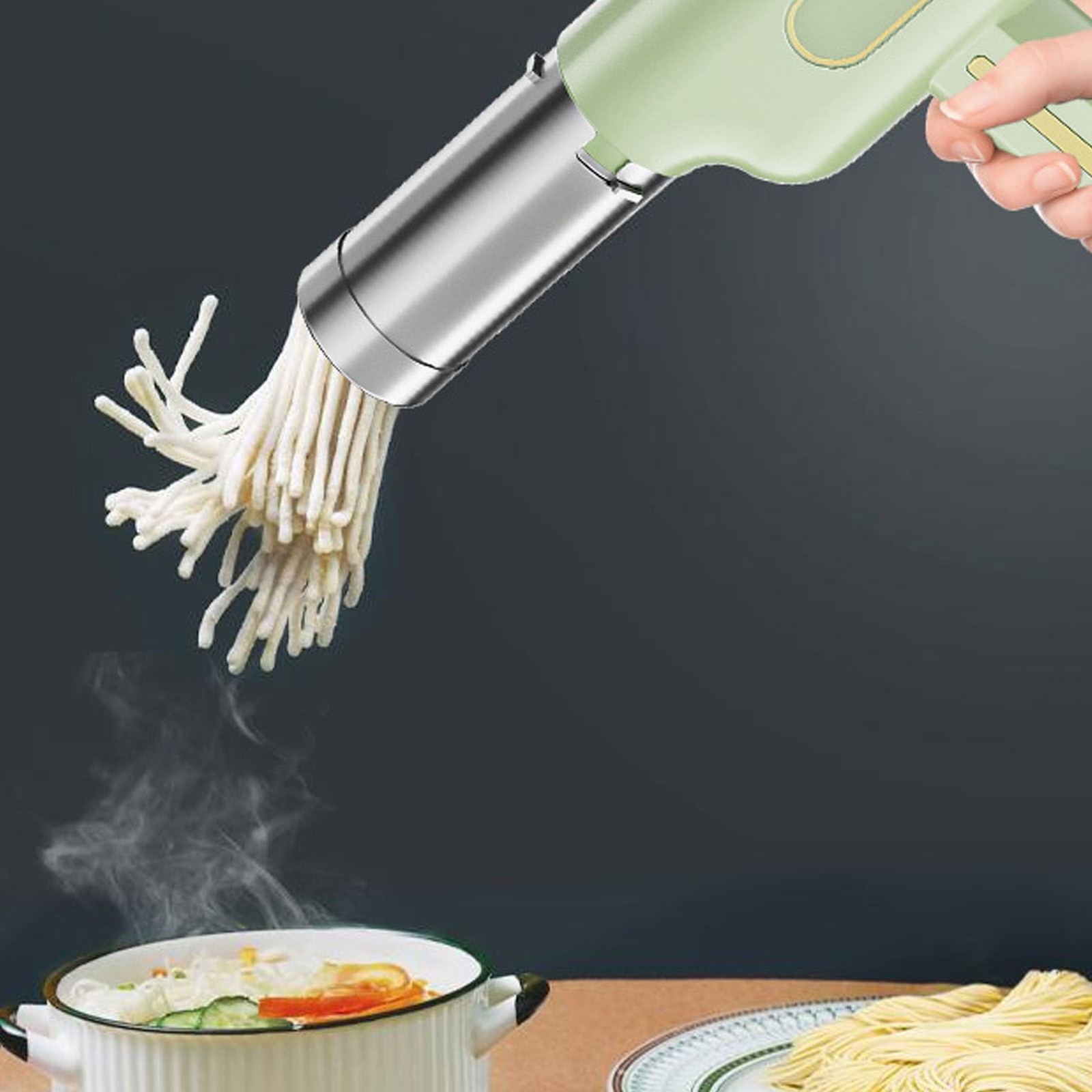 Automatic Pasta Press For Versatile Home Cooking