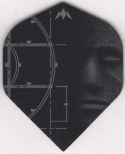 THE ARCHITECT Dart Flights: 3 per set