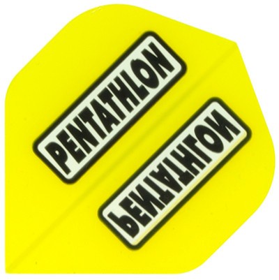 Pentathlon Yellow Standard Dart Flights