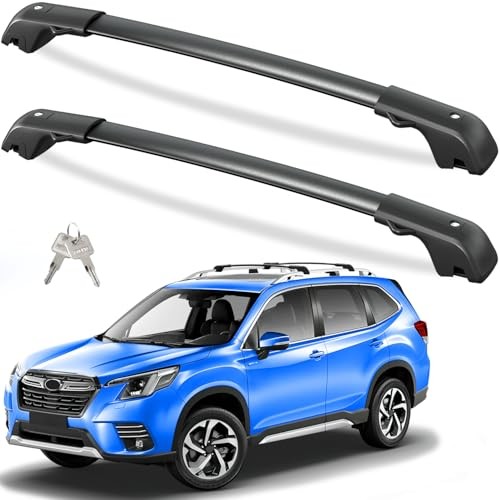 300lbs Roof Rack Cross Bars Compatible with Subaru Forester 2014-2026 with