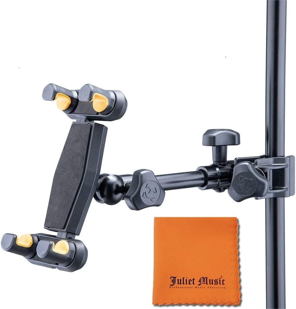 Hercules Stands DG307B 2-in-1 Tablet and Phone Holder (Pack of 1), Black