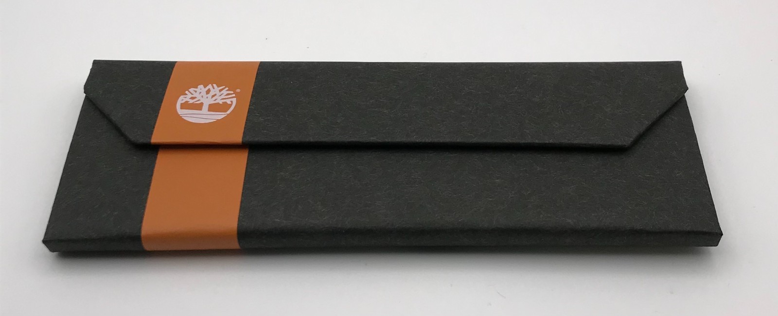 New Authentic Timberland Small Black Glasses Foldable Semi-Hard Case