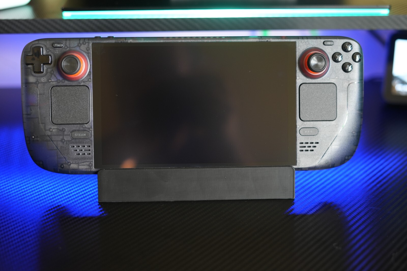 Steam Deck Desk Stand 3D Printed.