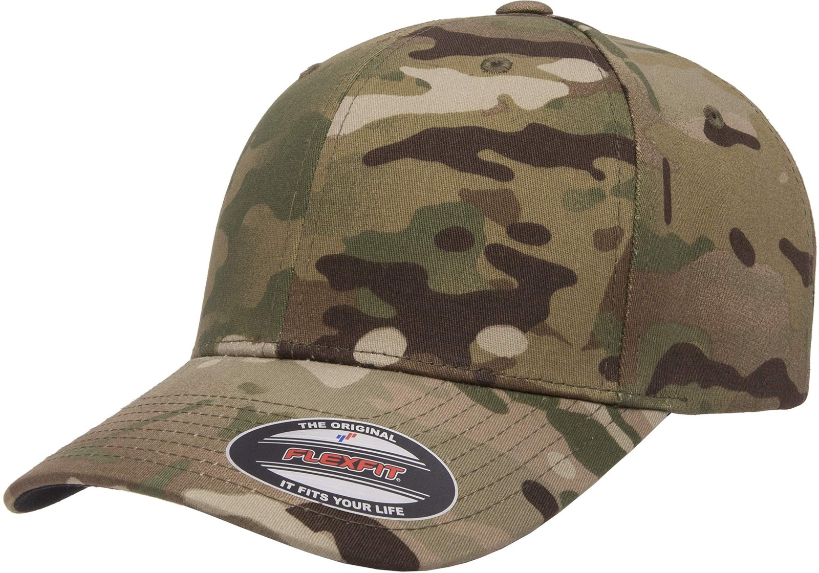 Flexfit mens Men's Multicam Cap Small-Medium Black