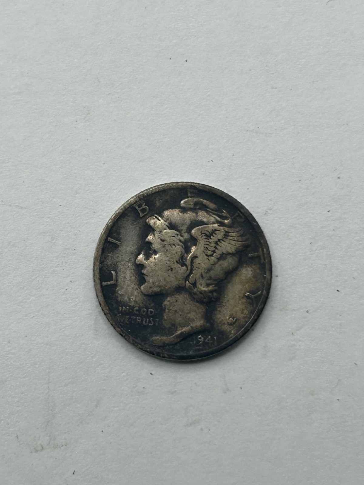 1941D Mercury Dime VF