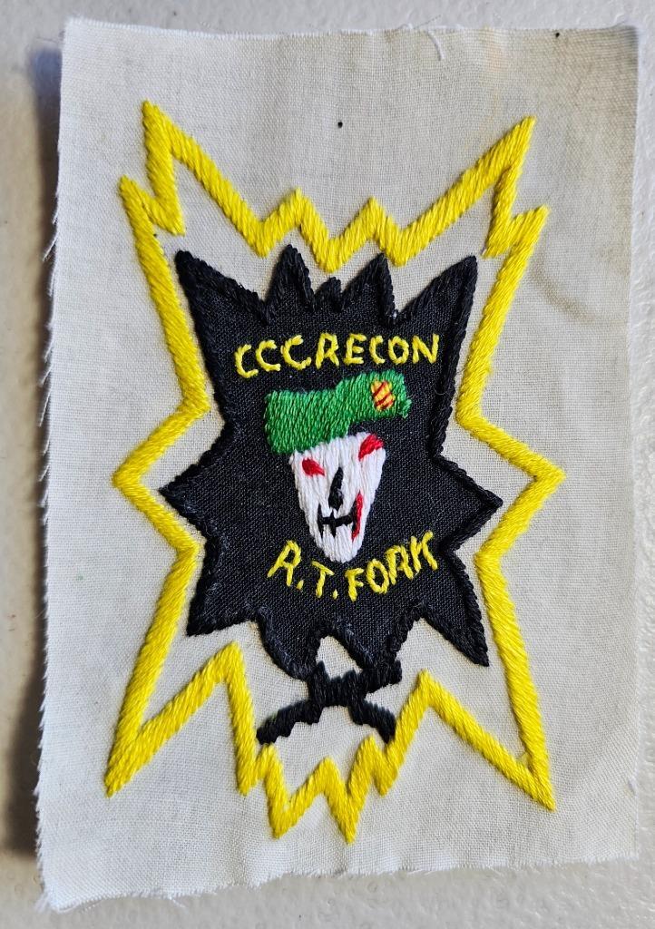 Vietnam Repro Patch:  RT FORK, CCC RECON