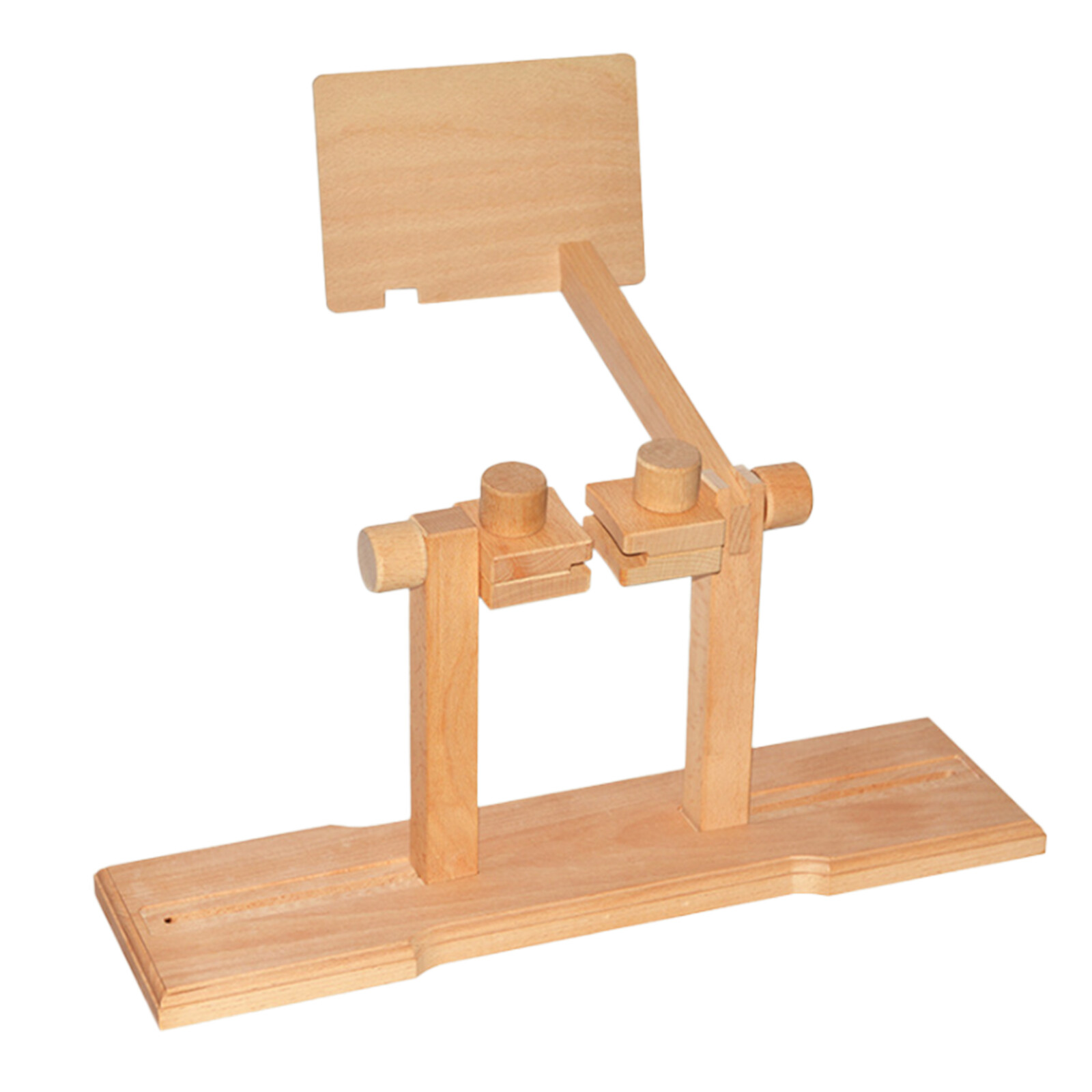 Adjustable Wood Frame Embroidery Lap Stand Stitch Cross Rack Needlework Holder