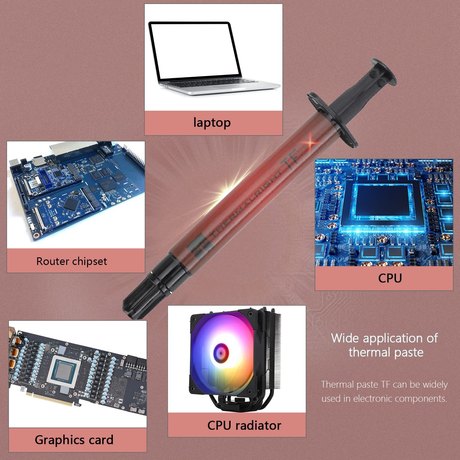 Thermalright TFX 2g Thermal Paste,The High Performance Grease Grey