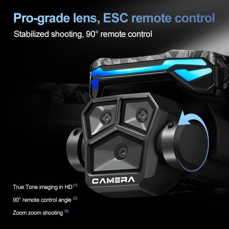 D13 Drone with LCD Screen Remote Control Brushless Motor WiFi Real-time Transmi
