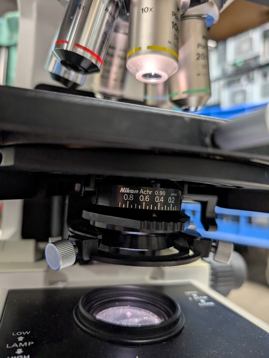 [CFI60 OPTICS] Nikon Eclipse E800 Microscope Biological Research