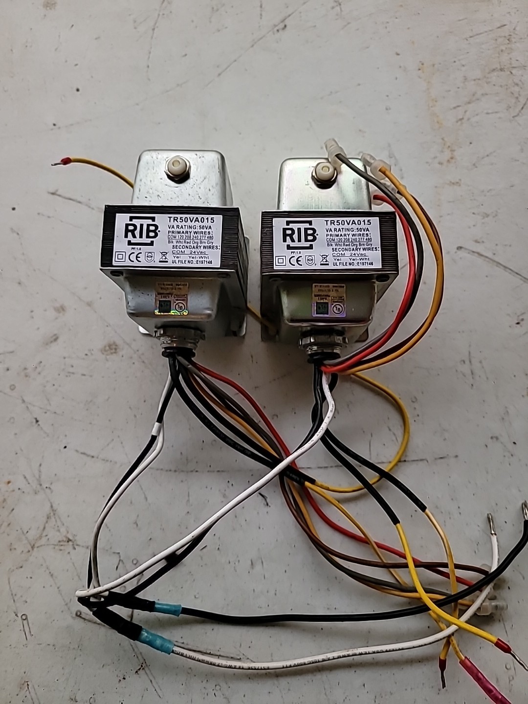 2 FUNCTIONAL DEVICES RIB Class 2 Transformer 50 VA Power Rating 24V AC TR50VA015