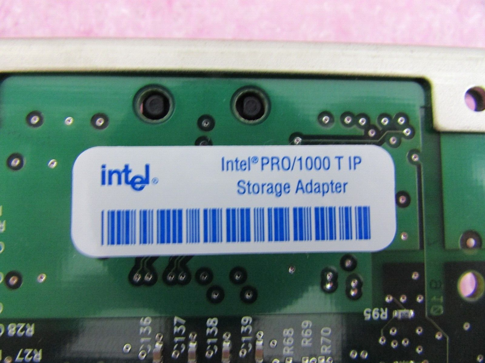 Intel Pro/1000T IP ISCSI 1 Port Ethernet-based Network Storage Adapter