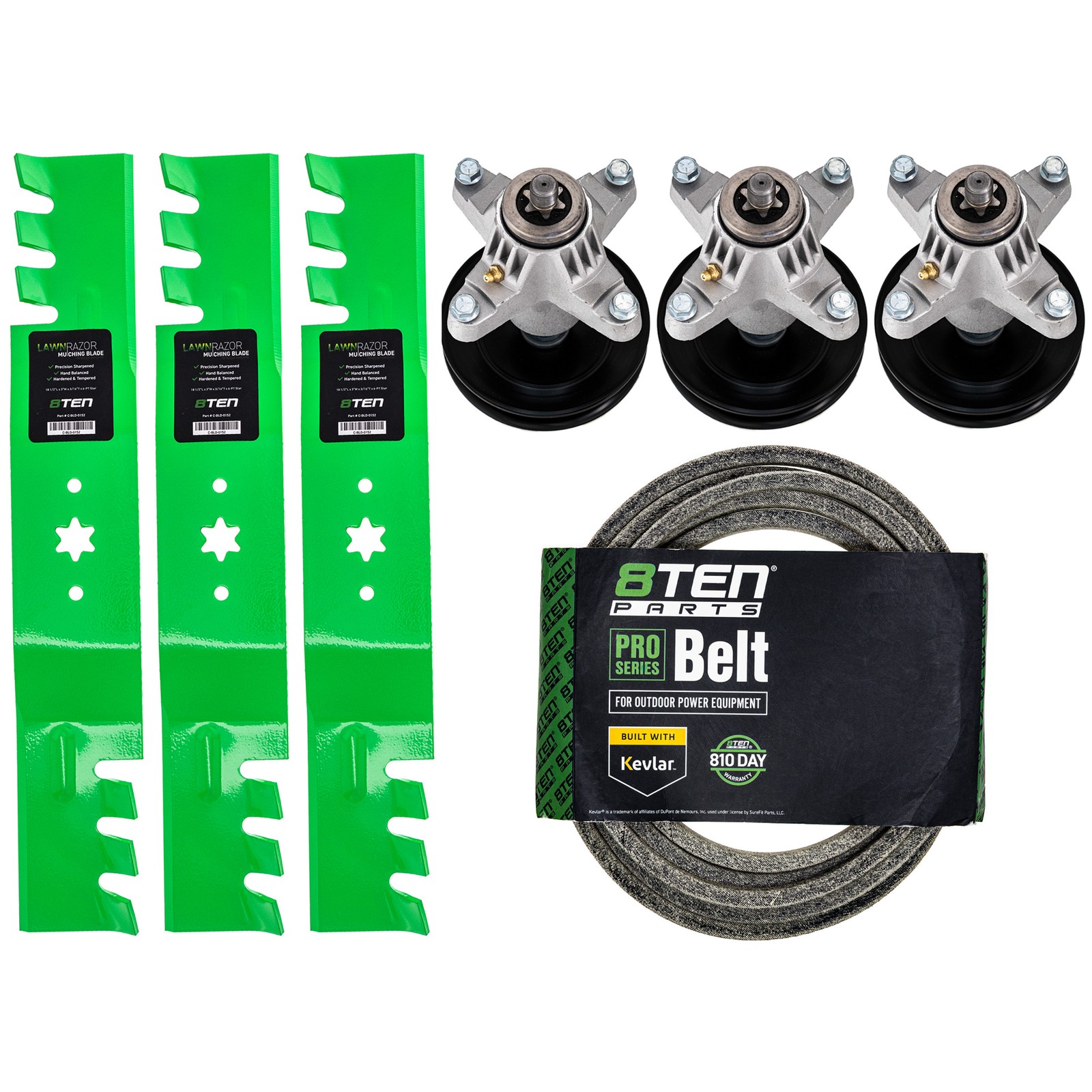 Mower Deck Rebuild Kit for Cub Cadet GT1554 LGT1054 LGTX1054 GT1554VT LGTX-1054