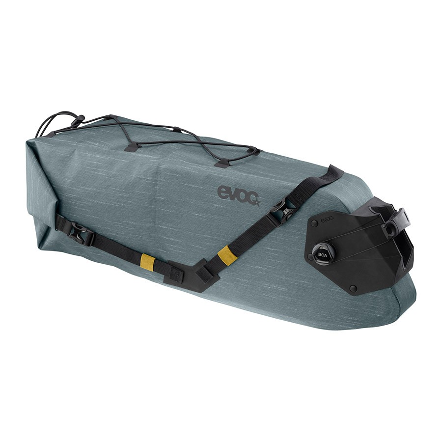 EVOC Seat Pack Boa WP 12L Waterproof Bike Seat Bag with Dropper Compatibility