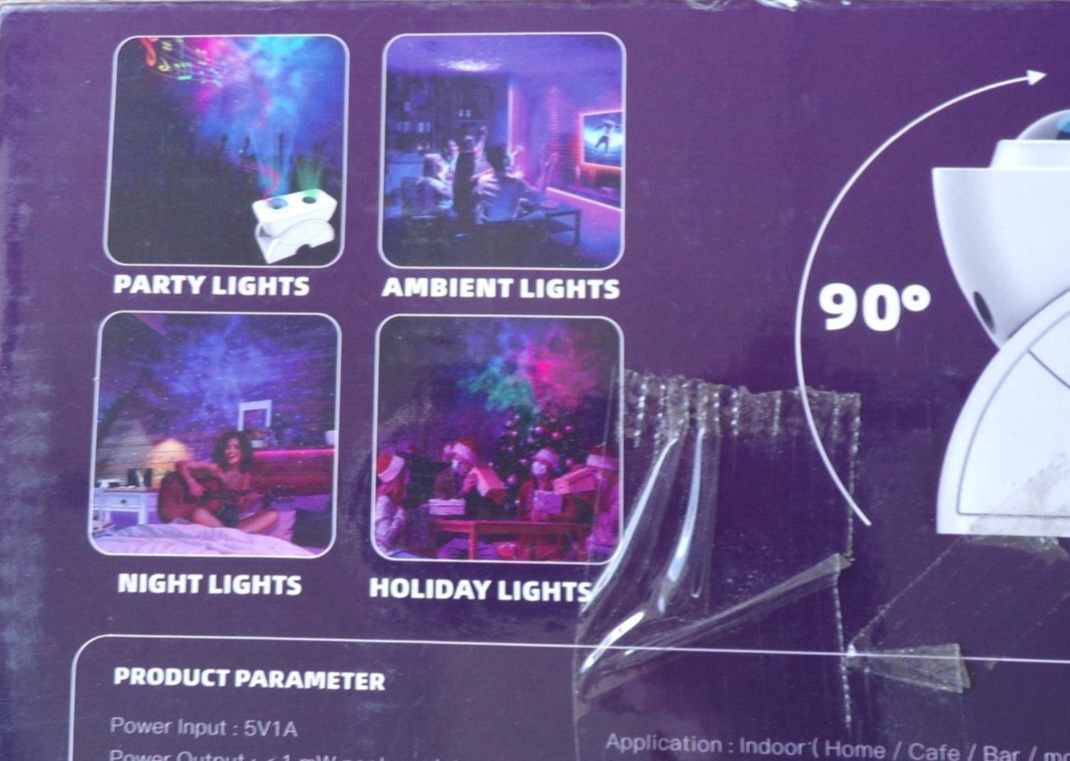 Smart Star Light Galaxy Projector with Voice Control for Enchanting Spaces @a16