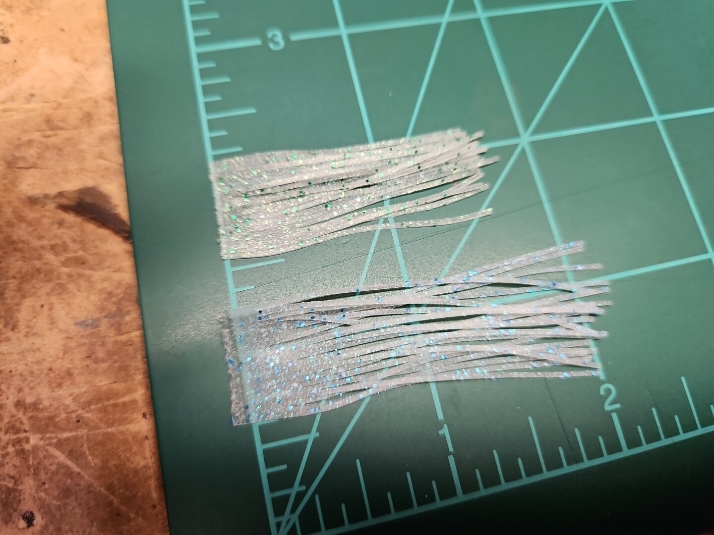 Silicone Fly Tying Material tabs jig tails