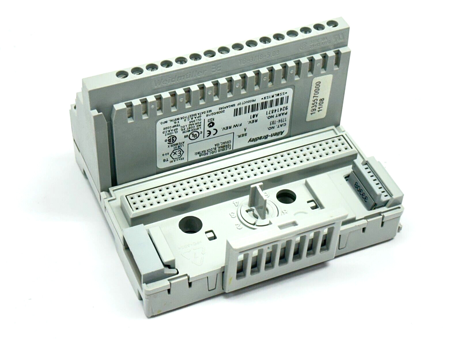 Allen Bradley 1794-TB3 Ser A Flex I/O Terminal Base 92414871