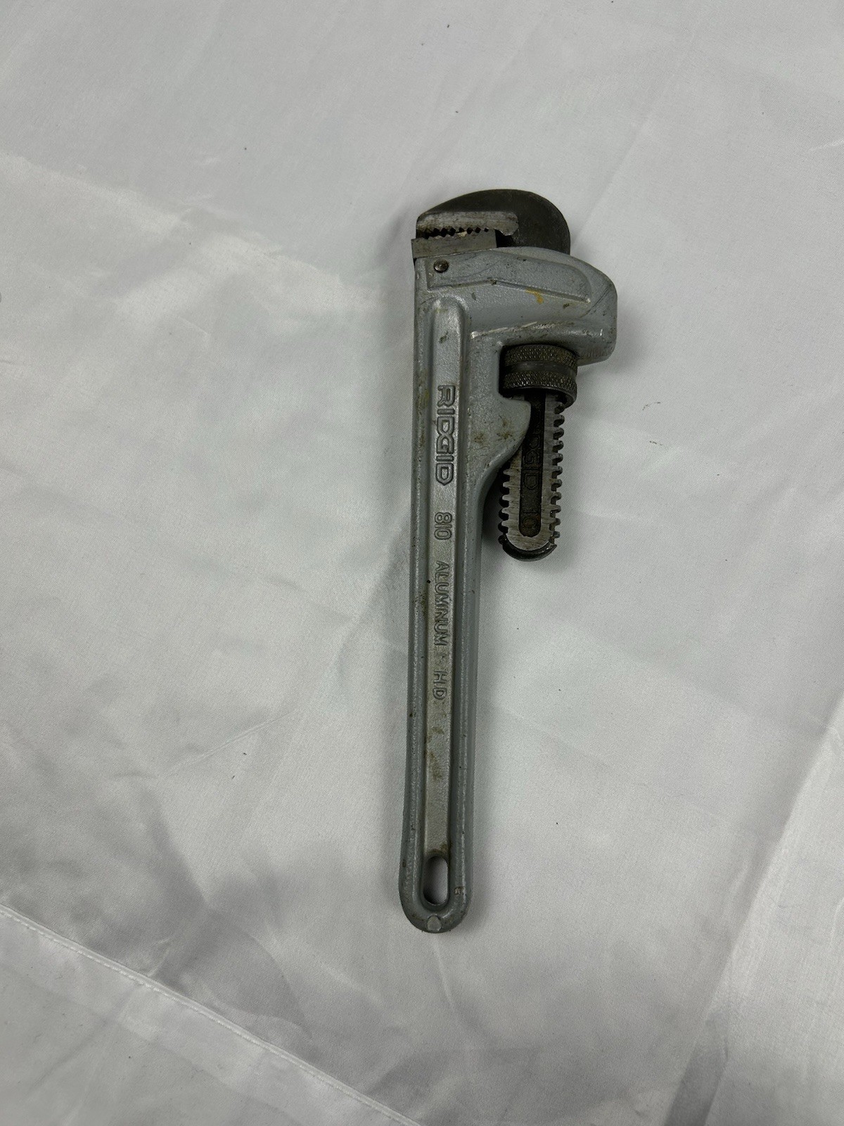 Ridgid 31090 10" Aluminum Straight Pipe Wrench - Model 810