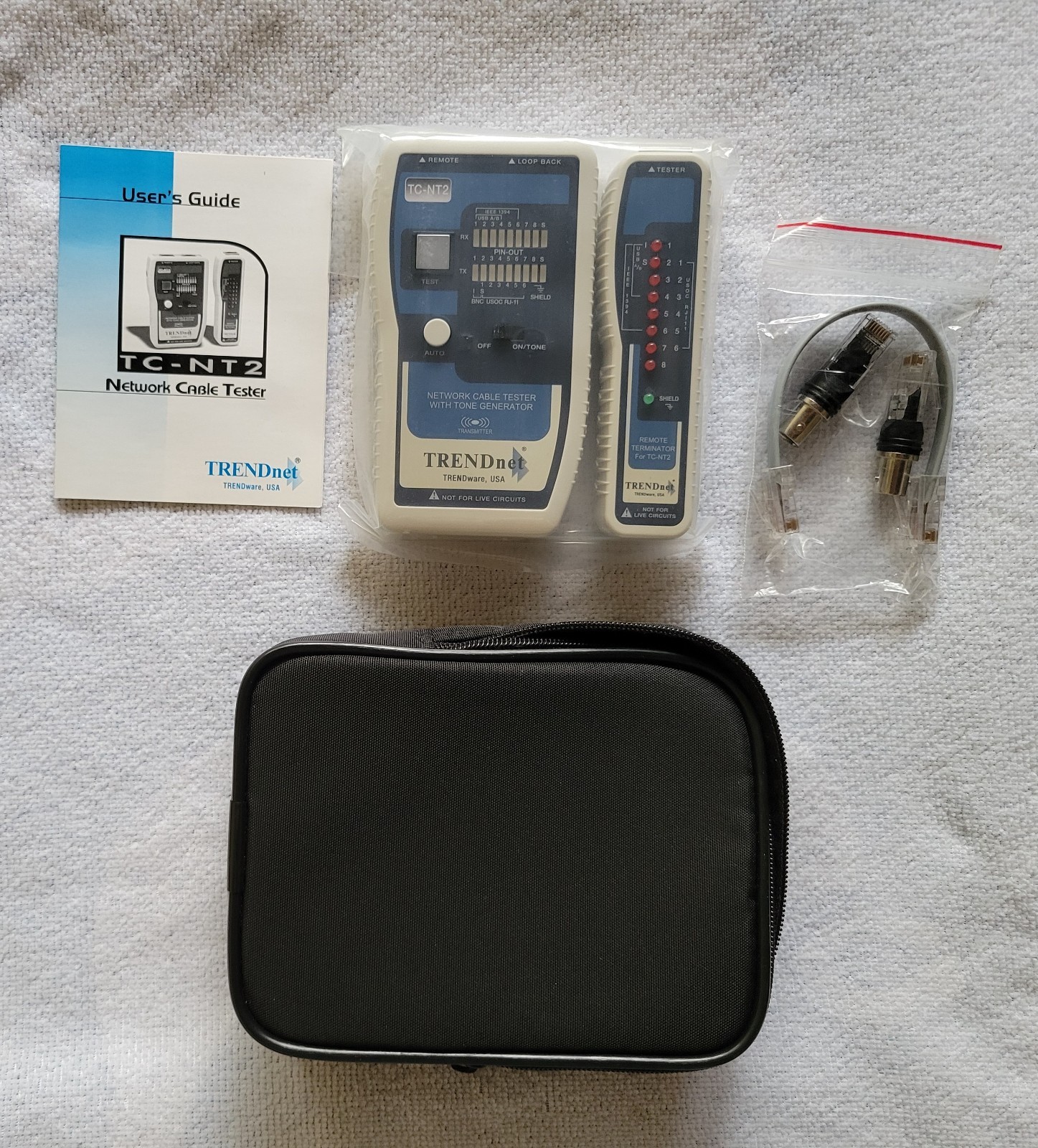 Trendnet TC-NT2 Network Cable Tester -OPEN BOX