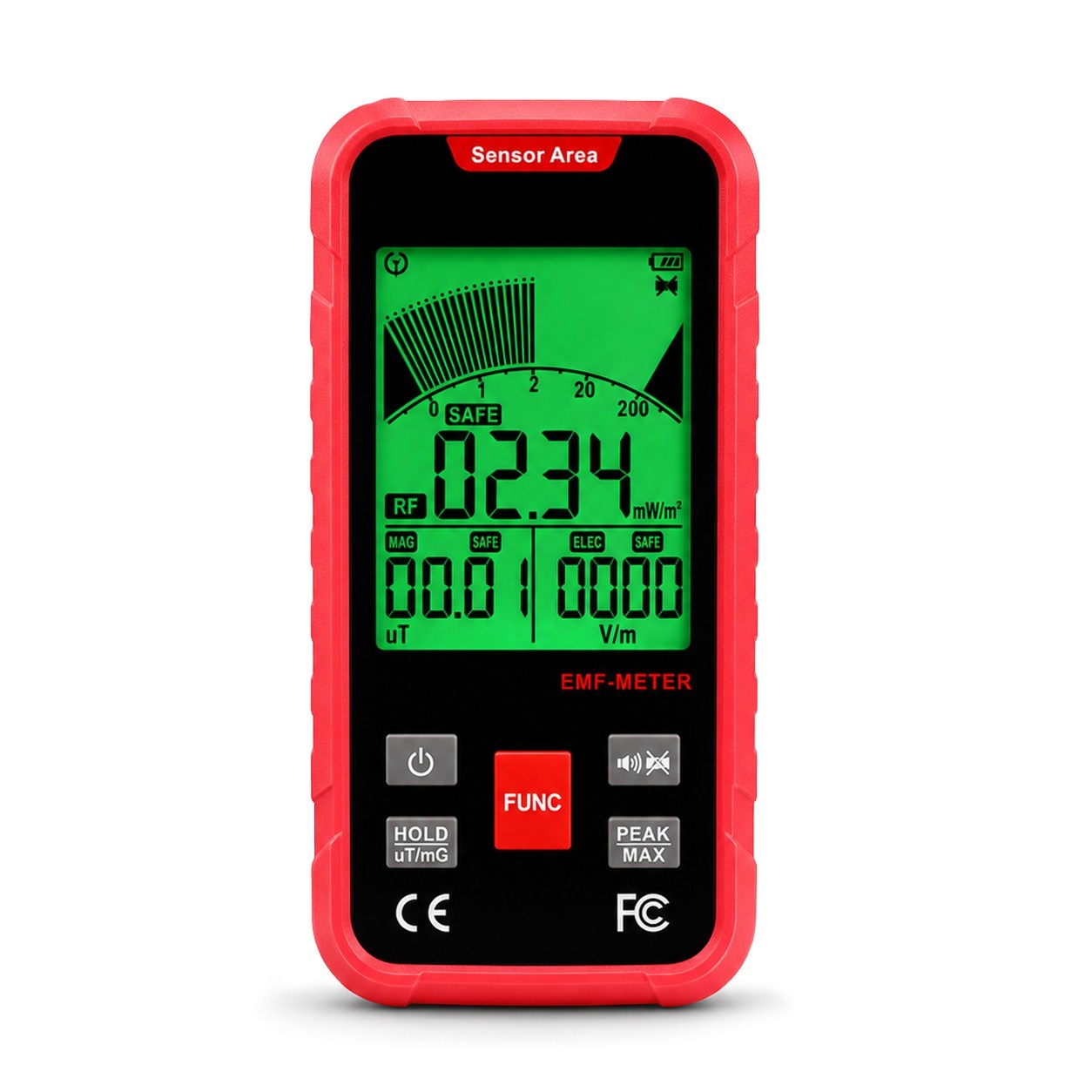 ILEM-528 3-Axis Measurement, RF, Electric Magnetic Field Detection, Rechargeable