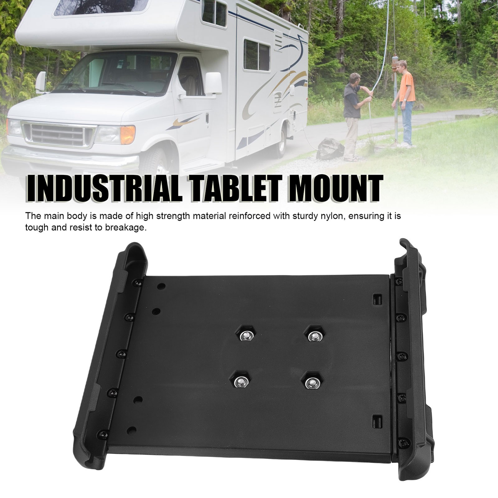 Heavy Duty Tablet Holder Adjust Industrial Tablet Round Ball Mount for Car NEW