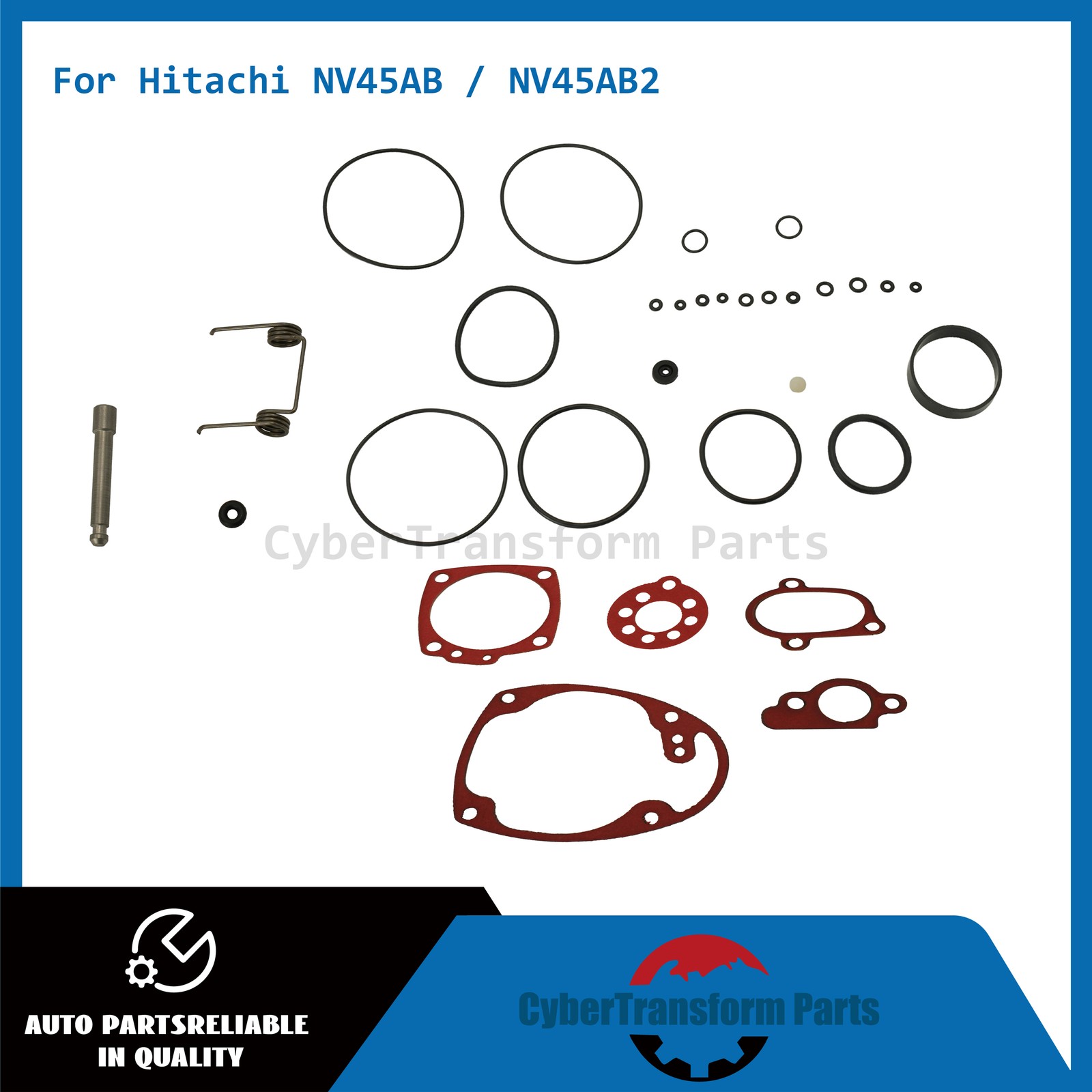 NEW For Hitachi NV45AB / NV45AB2 O-Ring Kit With Extras Coil Roofing Nailer US