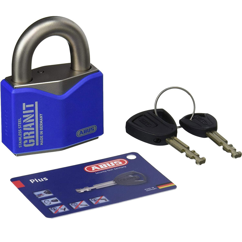 Abus 37ST/55 Granit Solid Steel Padlock (37ST-55)