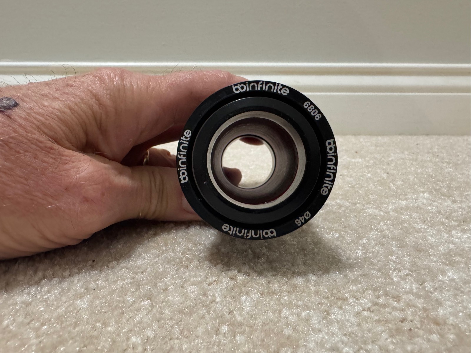 BBinfinite BBRight 30mm/DUB Press Fit One Piece Bottom Bracket