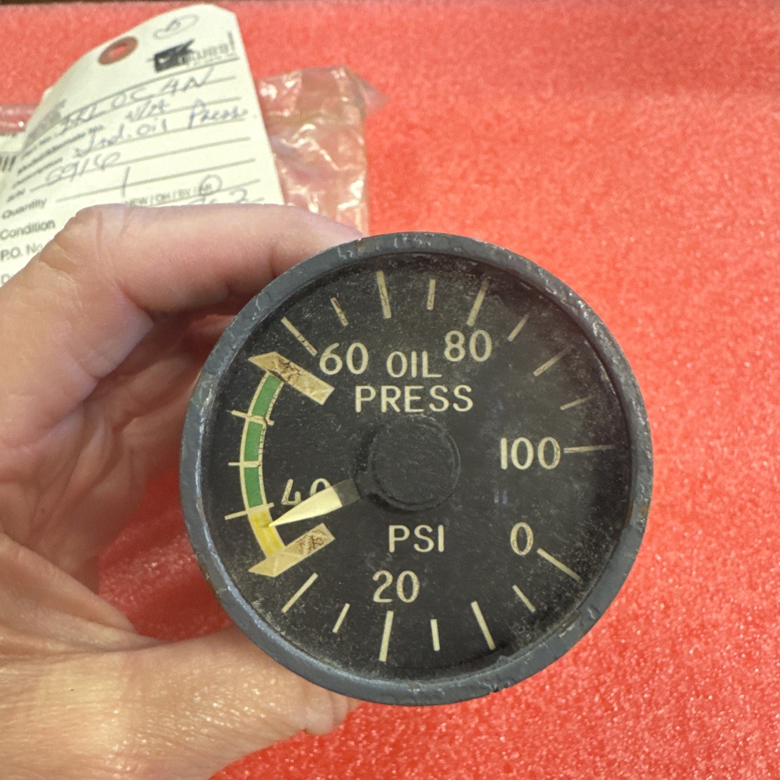 US Gauge SRL-0C4N Oil Pressure Indicator                binp