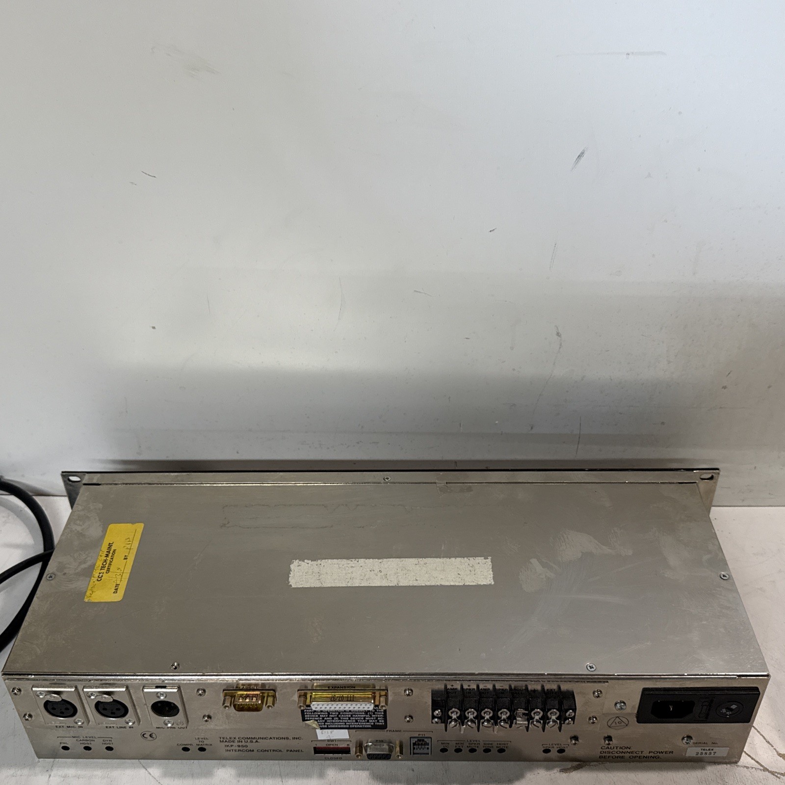 RTS Telex Matrix Intercom System IKP-950 Intercom Control Panel