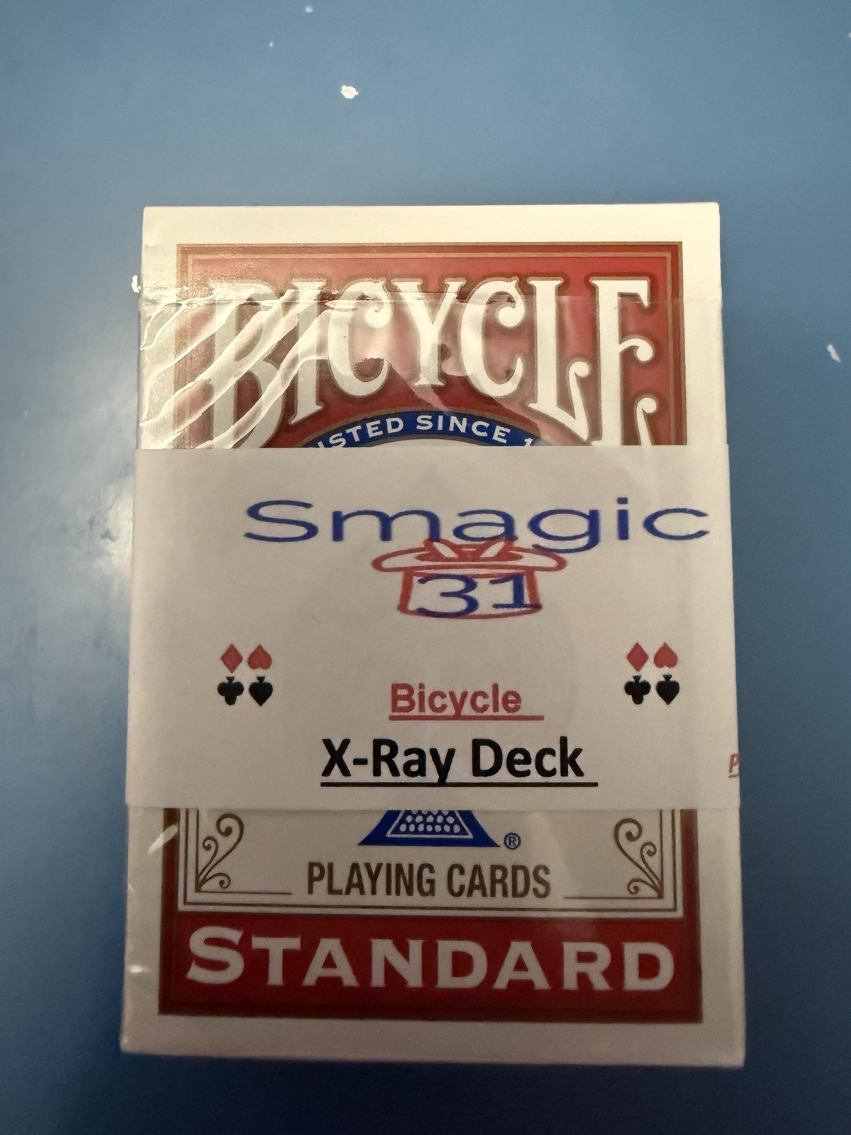 The X-Ray Magic Trick Deck Of Playing Cards Very easy low shipping! 28 yr Seller