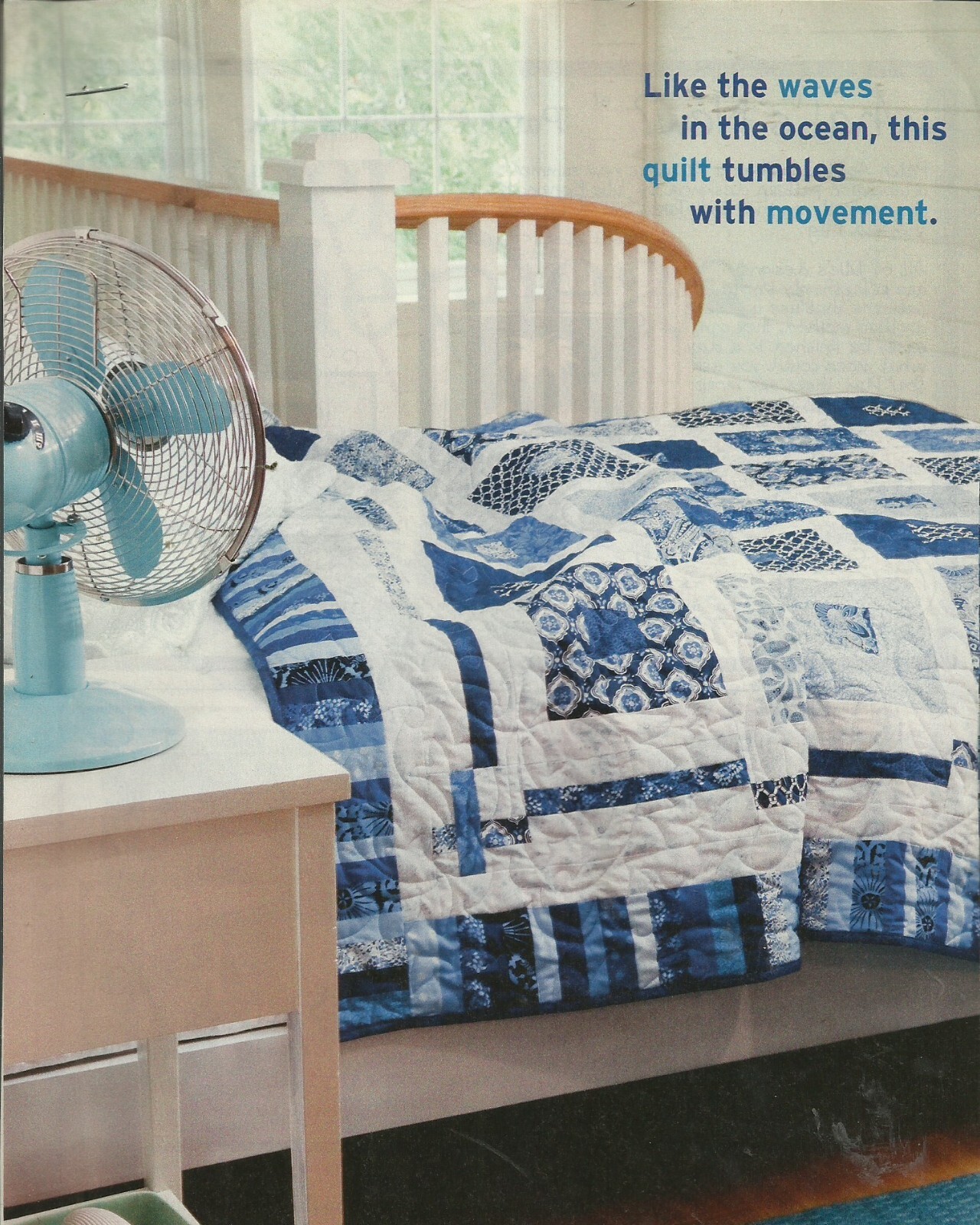 B0450  DEEP BLUE SEAS  QUILT PATTERN/INSTRUCTIONS