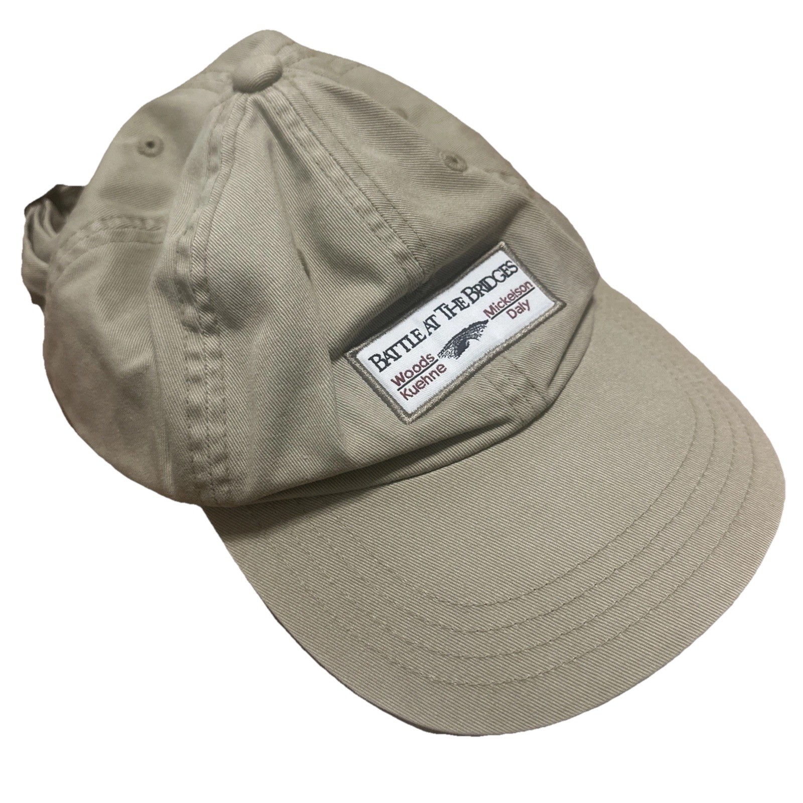 2004 Battle At The Bridges Tiger Woods Mickelson Daly Kuehne ABC Sports Golf Hat