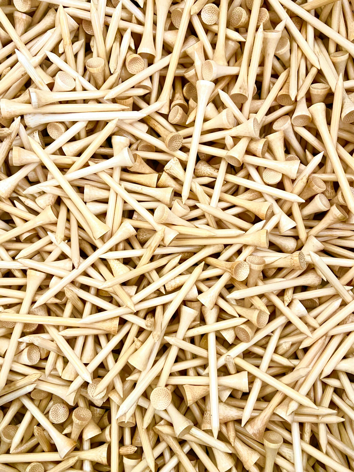 2.75" Long Premium Bamboo Golf Tees (Choose Color & Quantity)
