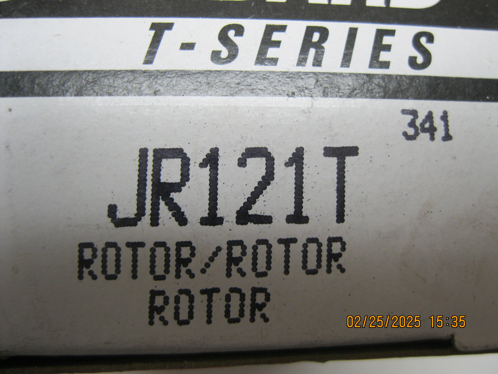 Distributor Rotor Standard JR121T