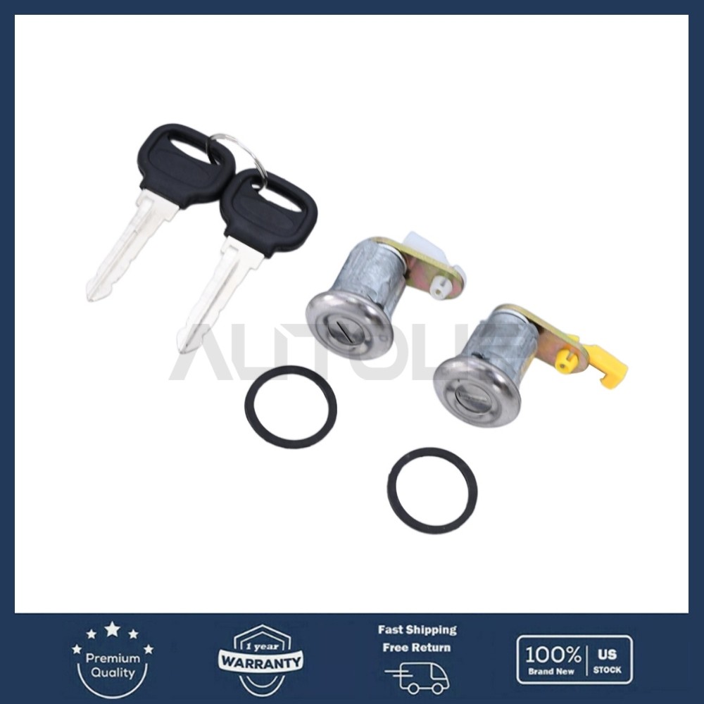 Door Lock Set W/ Keys BE32-76-210 For Ford Festiva Mazda B2000 B2200 B2600 RX-2