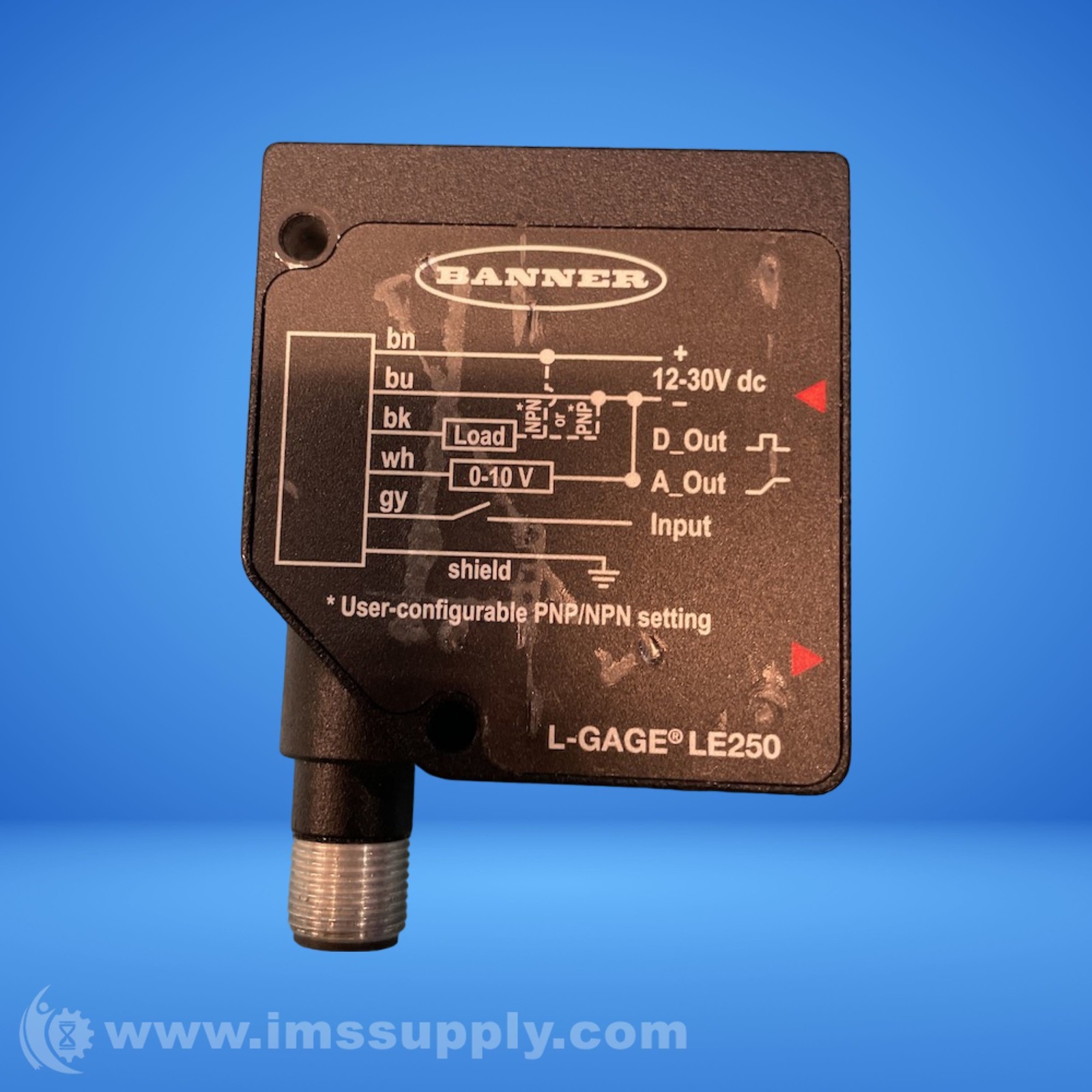 Banner Engineering Corp. LE250UQ Laser Displacement Sensor 1342