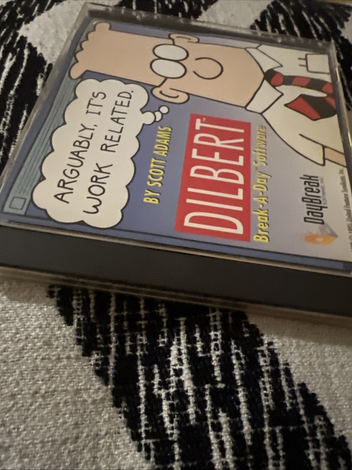Dilbert Daybreak Break-A-Day Software By Scott Adams 1996 Cd Free Gift 🎁